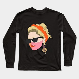 80s Madonna Quarentined Long Sleeve T-Shirt